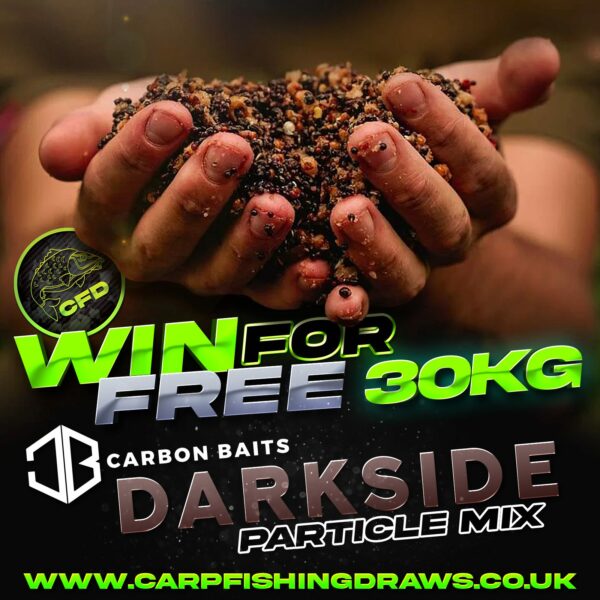 FREE ENTRY DRAW - 30kg Carbon Baits Darkside Particle