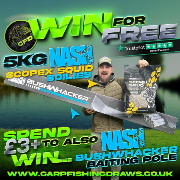 FREE ENTRY DRAW - Spend £3+ to win both!