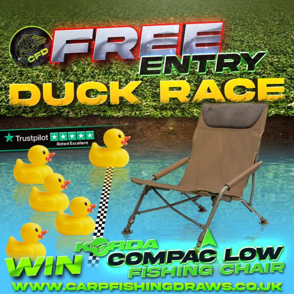 FREE ENTRY DUCK RACE - Korda Compac Low Chair