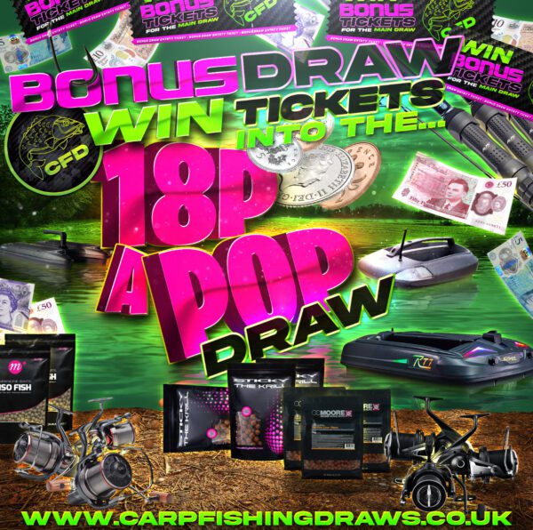 💥🎱 Bonus Draw - Win 500 Entries on 18p a Pop + 3,000 Instant Win Tickets!!