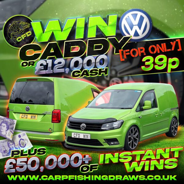 🩶🎟️ Win a Caddy or £12,000 for 39p!! [PLUS £50K+ IN INSTANT WINS]