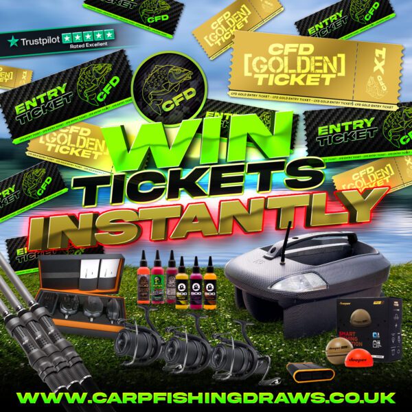 [WEEKEND INSTANT WINS] - Win tickets + BIG carpy prizes INSTANTLY!!