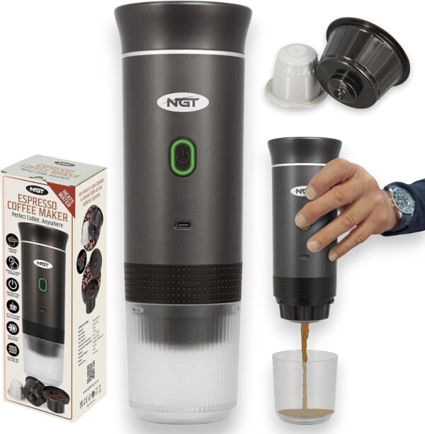 [10x Instant Wins] NGT Portable Espresso Coffee Machine