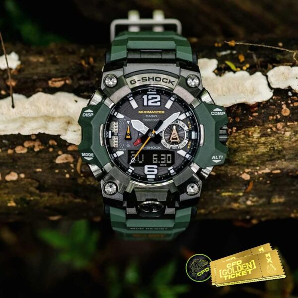 🎫 Casio G-Shock MudMaster Green Watch or £500 cash