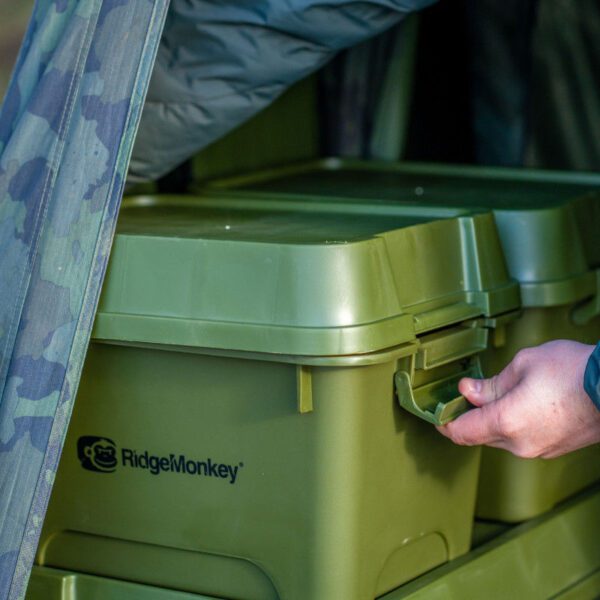 🩶🎟️ Ridge Monkey Armoury Stackable Storage Boxes Or £60 CASH!!! - Image 4